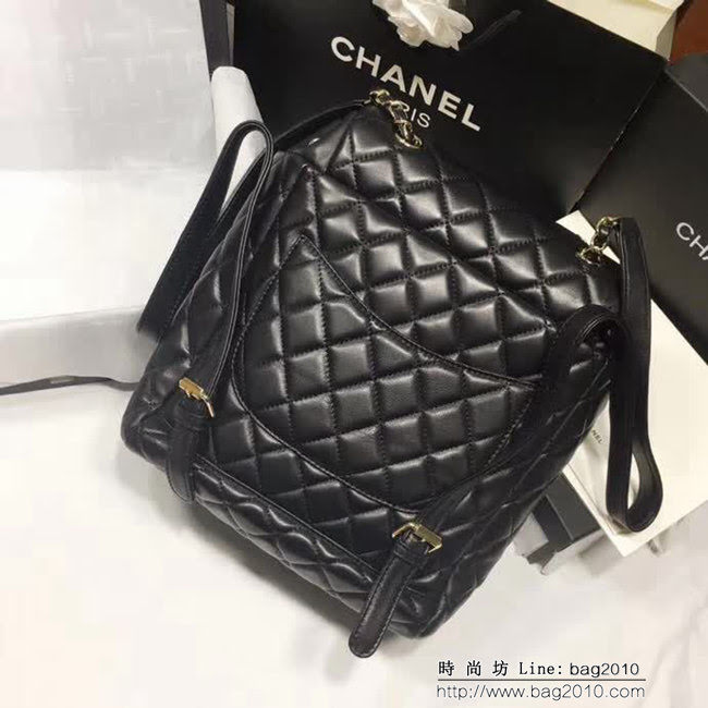 香奈兒CHANEL 中號91121Backpack全羊皮製作雙肩背包 DSC1311